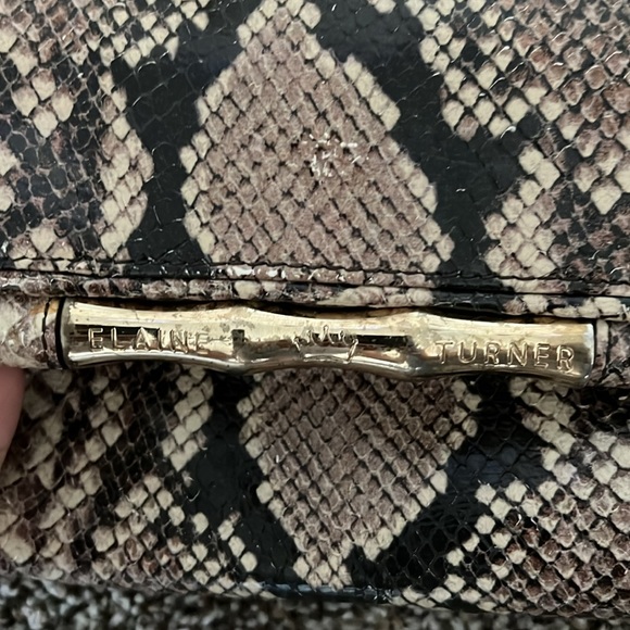 Elaine Turner Chain bag and wallet - Picture 3 of 7